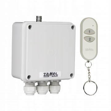 Peripheral modules for a smart home Two-channel radio circuit breaker 230V range