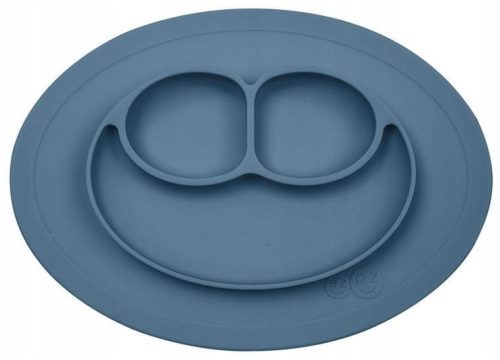  EZPZ plate, blue silicone