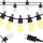 Garden light garland Vilde garland 1250 cm net