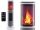  Carruzzo ceramic electric heater Column heater with fireplace 2000 W