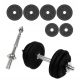  Cast iron adjustable dumbbells SportForFun 1x 15 kg