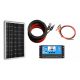 SOLAR PHOTOVOLTAIC PANEL 50W 12V CONTROLLER