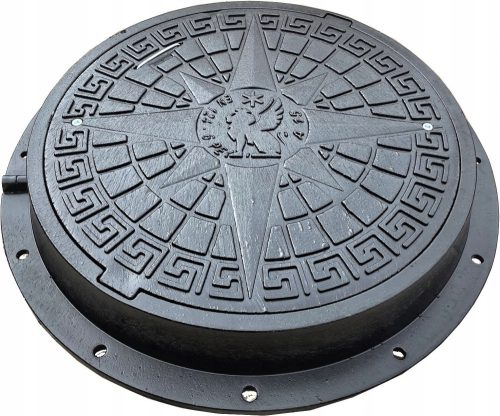 Babylonplast round septic tank hatch 80 cm x 80 cm