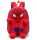  Spiderman kindergarten backpack with one compartment for boys. Red tones