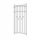  Indeo retro radiator 100 x 53 white decorative