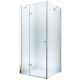 ARBO shower cubicle with hinged doors 100 x 100 cm