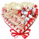  Valentine's Day Gift Birthday Sweet Heart Soap Roses Sweets Mix