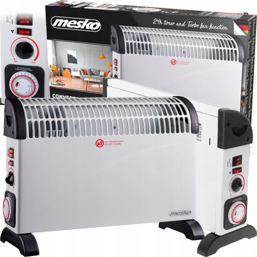  ELECTRIC HEATER MESKO MS7741W WHITE 2000W,