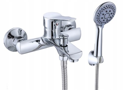 SORAT chrome bathtub and shower faucet