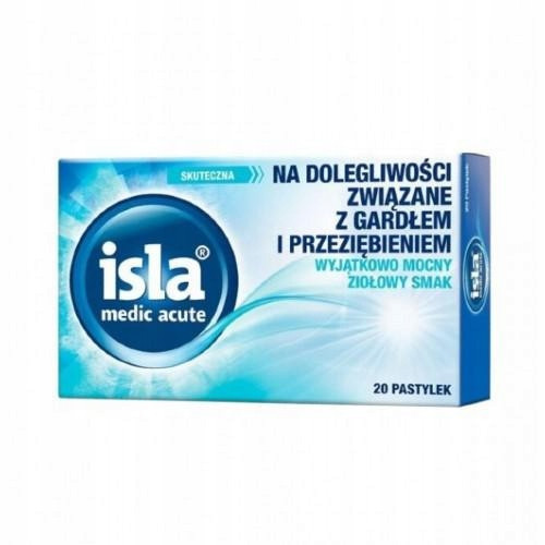  Isla Medic Acute Herbal Flavor 20 Lozenges