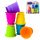  Fat Brain Toys Sensory Teether, Multicolored Silicone