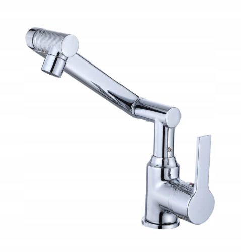 ZXC Normal pedestal basin faucet, chrome