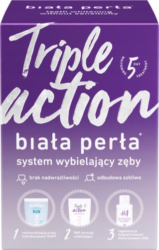  WHITE PEARL TRIPLE-ACTION TOOTH WHITENING SYSTEM