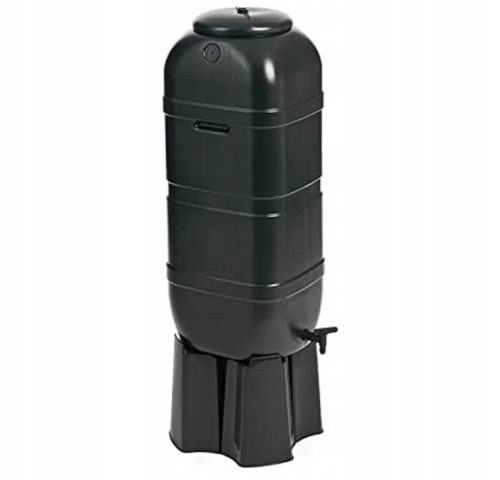 Rainwater collection tank - Rainwater tank 100 l 94 x 36 cm black