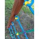 Climbing net 1.75 mx 2 m, 14 mm rope