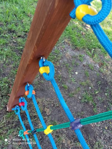 Climbing net, playground, 2x2, thick rope!