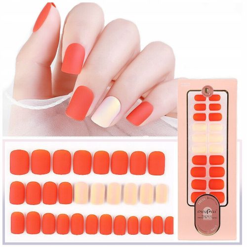  ARTIFICIAL NAILS TIPS MATT 30 pcs F778 5