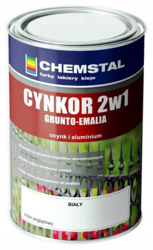 CHEMSTAL ZINCOR 2IN1 WHITE GALVANIZING 10L