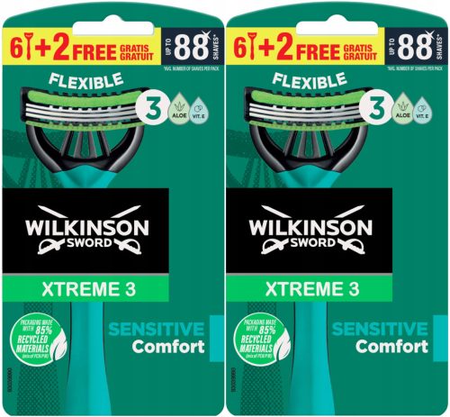  Wilkinson Xtreme 3 Disposable Razors 8 pcs.