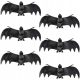  SUPER Decoration Bats 4x12cm 6 pcs.72076