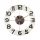 Clock for home JVD golden wall clock 40cm