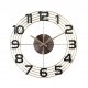 Clock for home JVD golden wall clock 40cm