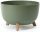  BratGO flowerpot 40 cm x 40 x 25 cm diameter 40 cm plastic in green tones