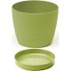  BratGO flowerpot 30 cm x 30 x 25 cm diameter 30 cm plastic in green tones