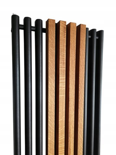 Decorative radiator Dragon 552 W white, black, grey