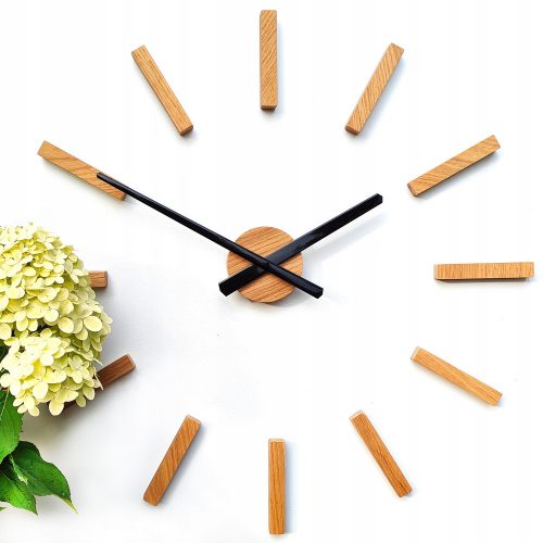 Clock for home ModernClock black, copper wall clock, 65 cm