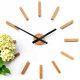 Clock for home ModernClock black, copper wall clock, 65 cm