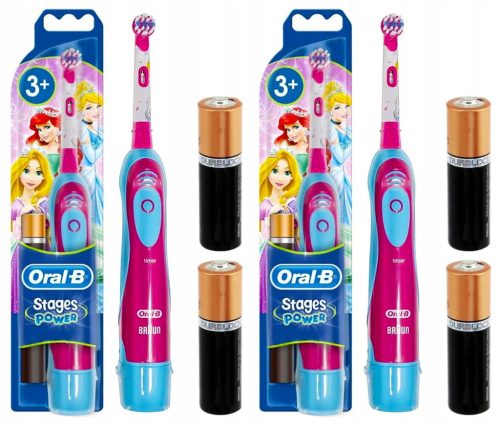  2 Oral B toothbrushes for princess children