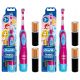  2 Oral B toothbrushes for princess children