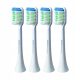  4x Nevadent sonic toothbrush heads