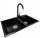 Casabe World SOFI two-bowl sink – MERCURY CW granite