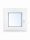 Warm white aluminum window 600x800, left frosted glass