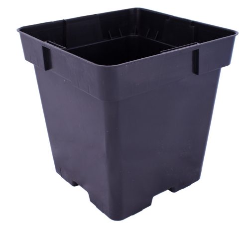  Flowerpot Edoniczki.pl 18 cm x 18 x 18 cm Diameter 18 cm Plastic black