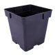  Flowerpot Edoniczki.pl 18 cm x 18 x 18 cm Diameter 18 cm Plastic black