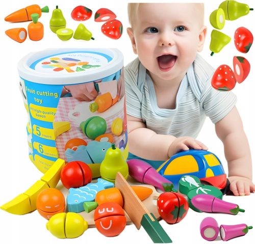  Iso Trade fruit and vegetables set 13 pieces