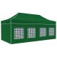 Garden Pavilion, Tents - Red Service Tent 4 Walls 3 x 6 x 2 m