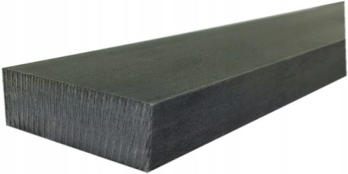 Flat steel bar, 12 cm, length 50 cm, thickness 30 mm