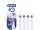  Oral-B iO Radiant White Electric Toothbrush Heads, 4 Pack