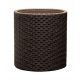  Keter cylinder flowerpot M 36 x 37.3 cm, brown plastic