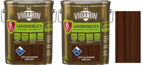 Vidaron Solvent-Based Paint Stain 4.5 l L09 Indian Rosewood