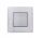 PVC WINDOW 500x500 RU WHITE, RIGHT