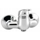 Single-lever wall-mounted shower faucet Aqualine 35 Chrome