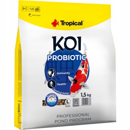  Tropical Koi Probiotic L Futter 1,5 kg