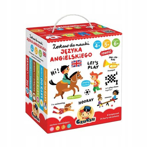  CzuCzu English learning kit for children 4, 5, 6+ Collective work