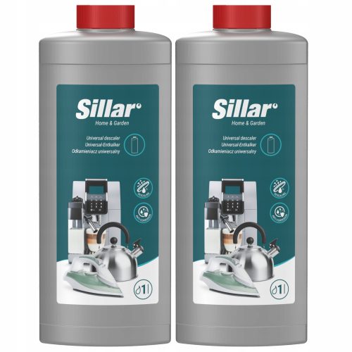  Détartrant universel pour machine à café Sillar, 2 x 1 l