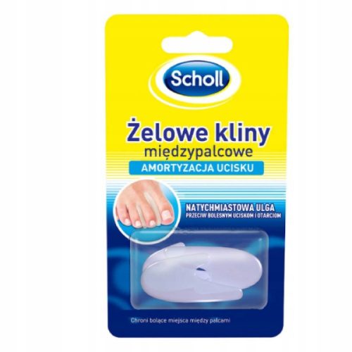  Scholl Day and Night Interdigital Wedge Universal Size Transparent 3 pcs.